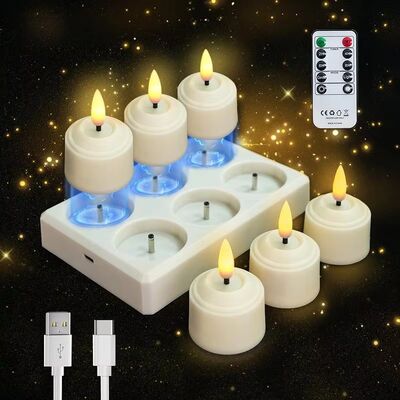 Guter Preis USB-Wiederaufladbare LED-Kerze mit Fernbedienung und Matte Oberfläche für Heimdekoration Online