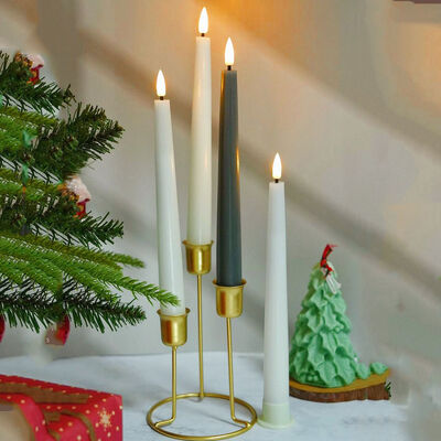 좋은 가격 맞춤형 불꽃 없는 톱리 촛불 수작업 진짜  Wax Pillar Candles Eco Friendly 온라인으로