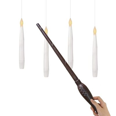 Bom preço Controle remoto flutuante LED velas cintilantes sem chama operadas por bateria para decoração de Halloween on-line