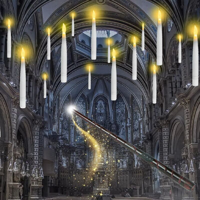 Bon prix Décoration d'Halloween bougies à LED à pile flottantes en ligne