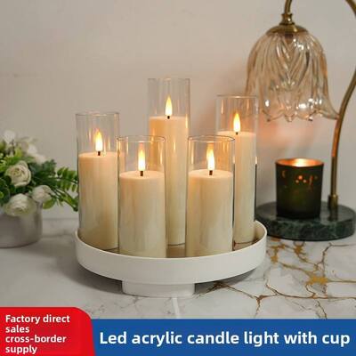 Buen precio Decoración del hogar Velas LED sin llama Parpadeo Velas falsas realistas a batería en línea