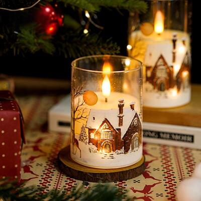 Bom preço Velas de chá de Natal de plástico à prova d'água com bateria on-line