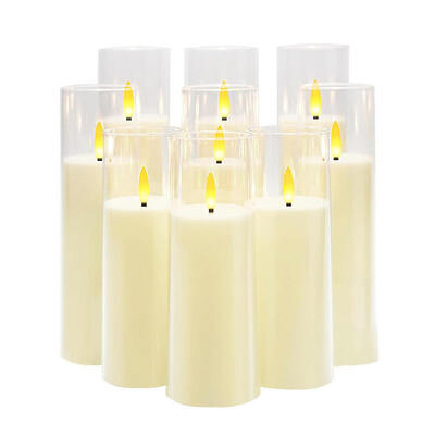 Bon prix Bougies LED sans fil faites à la main Bougie de cire sans flamme en ligne