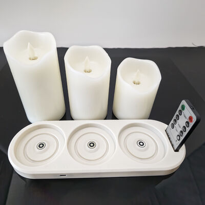 Harga bagus Lilin Led Pengisian Magnetik Induksi dengan Basis Pengisian online